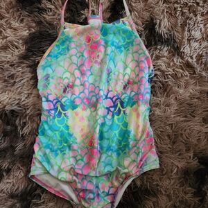 Speedo swim suit XL, scales print